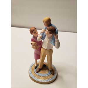 Norman Rockwell Shoulder Ride Figurine